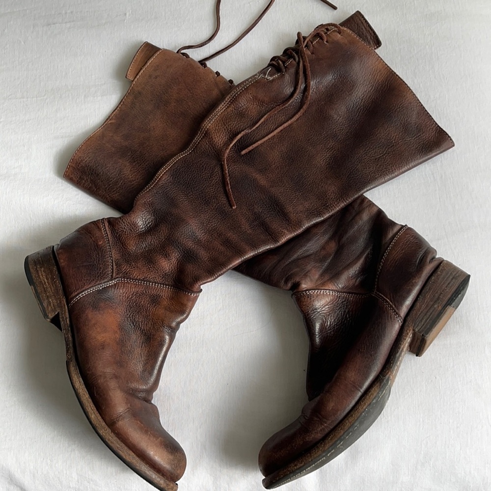Bed Stu lace up boots